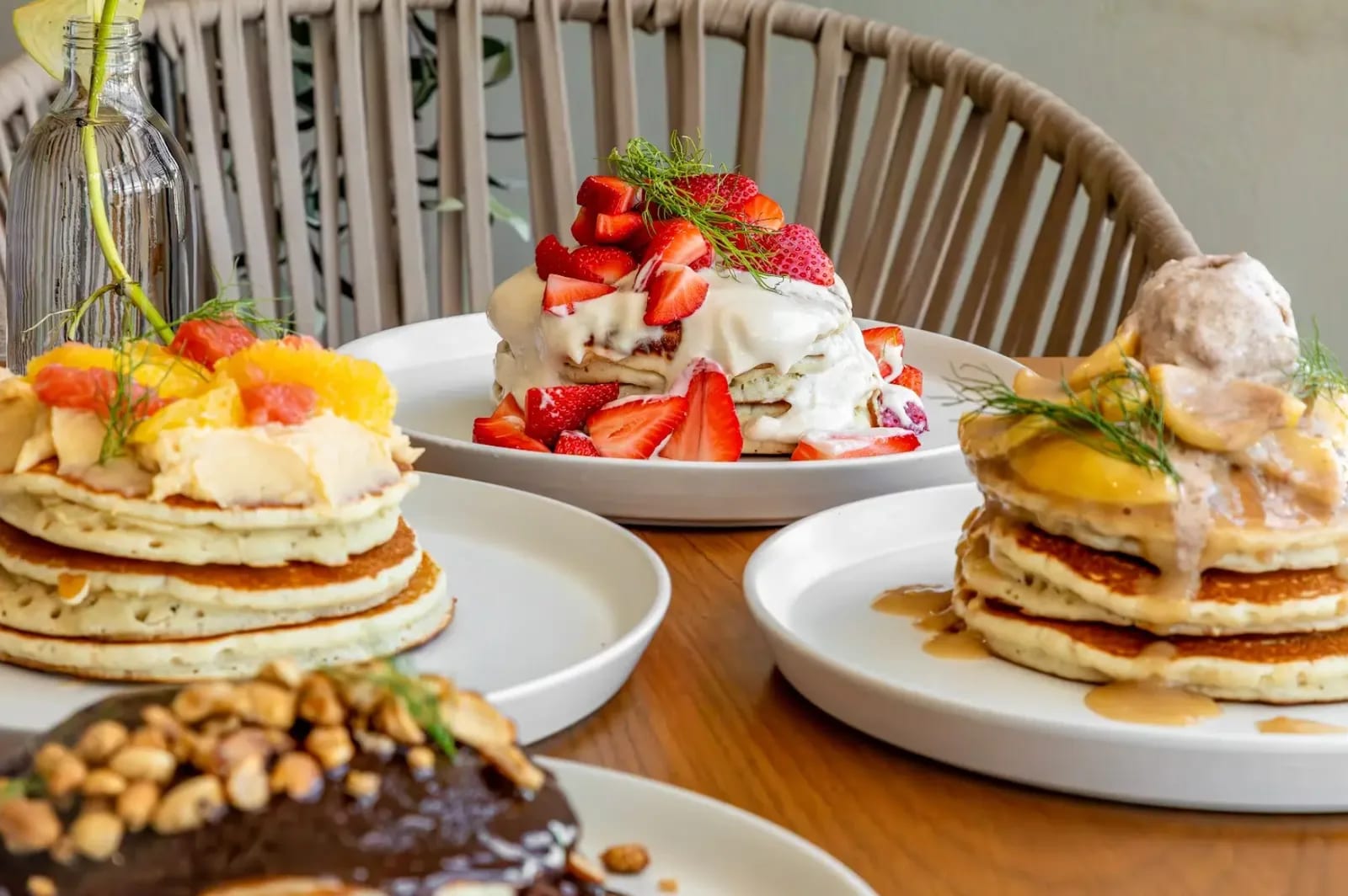 Pancakes with fruit from SYPA’s existing food portfolio